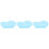 3St Baby Tafelmatten Siliconen Antislip Cartoon Wasbare 4
