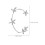 4St Duurzame Alloy Ear Cuffs , -Gestoken Ear Bone Clips 10