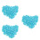 300St Gloeiende Blauwe Aquariumstenen Decor 7