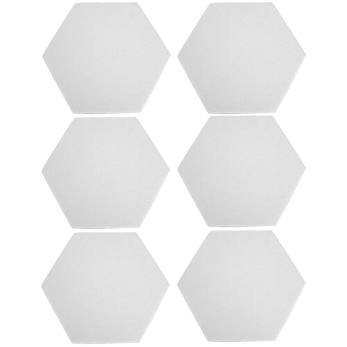 18St Geluidsabsorberende Witte Panelen Voor Stille Ruimtes Thuis