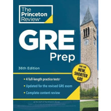 Princeton Review GRE Prep 36th Edition by Princeton Review Paperback B