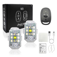 (Two lamp with remote control)2024 Pursuit Underglow X Pvrsvit Car Lights Wireless Led Strobe Lights Usa Stock