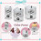 (10in set) Adjustable Round Cake Ring Mold Retractable Fondant Mousse Cake Ring Acrylic Circle Baking Ring Cake Tools Round Cake Form Kit 3