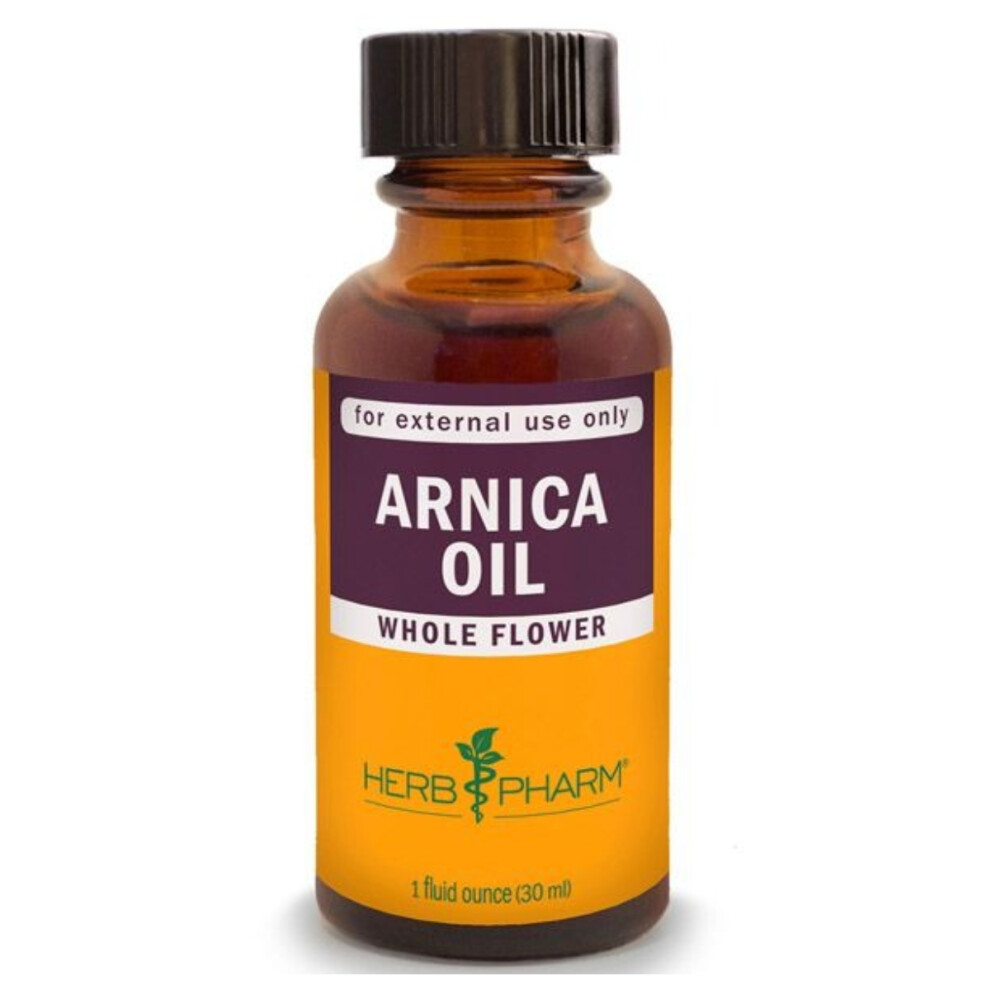 Herb Pharm Arnica Oil |Natural Muscle Relief and Skin Soothing Oil & Soothes sore muscles & stiffness  - 1Oz