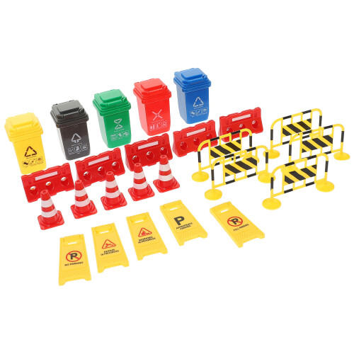 3Ensembles Cônes Et Panneaux De Jouets D’apprentissage 1