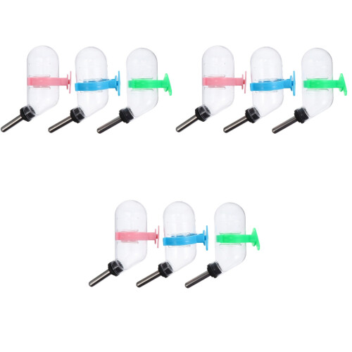 9Pièces Equipement Distribution Hamster Animaux Assortis 2