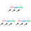 9Pièces Equipement Distribution Hamster Animaux Assortis 2