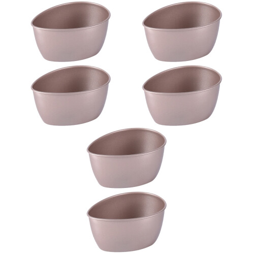 6Pièces Bols Œufs Acier Carboné Faciles Nettoyage 2