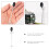 5Pièces Accessoires Mini Signal Modèles ABS Multicolores Pour Paysage 11