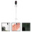 5Pièces Accessoires Mini Signal Modèles ABS Multicolores Pour Paysage 5