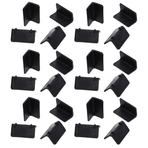 300Pièces Protège-Angles En Noir Pour Cargaison Sangles 2