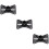 3St Zwarte Speaker Stand Bracket Premium Speaker Supporthouder 9