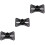 3St Zwarte Speaker Stand Bracket Premium Speaker Supporthouder 5