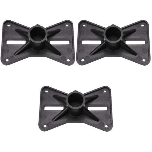 3St Zwarte Speaker Stand Bracket Premium Speaker Supporthouder 2