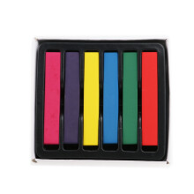 3St DIY Haarkrijt Set 6 Kleuren Tijdelijke Pastel Haarverf