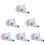 6St Waterleiding Verlengers Grijs Plastic Handwas 9