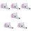 6St Waterleiding Verlengers Grijs Plastic Handwas 10