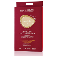Connoisseurs Ultrasoft Gold Jewellery Polishing Cloth