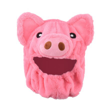 Schweinehelm Bezug elastisch rosa