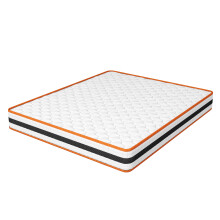 Hybrid Memory Foam and Spring Mattress, King 5ft Breathable Memory Foam Mattress, Orthopaedic Comfort, Pressure Relief and Hypoallergenic