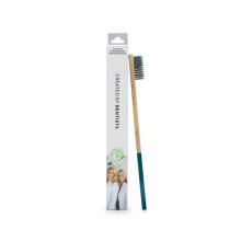 Spotlight Oral Care Bamboo Toothbrush-Teal