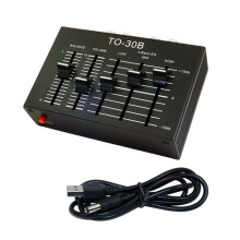 To-30B DC5V Stereo Audio EQ Wysokie Średnie i Niskie Trzypasmowy Zbalansowany Przedwzmacniacz Audio Balans Regulacja Głośności