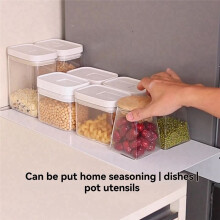 The Refrigerator Side Extension Board Non-Punching Magnetic Absorption Table Shelf Magnetic Absorption 40x20cm White