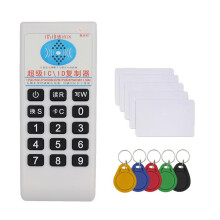 RFID NFC IC Card Reader & Writer+5XUID Card/Keychain 125Khz-13.56MHZ Duplicator RFID Card Reader IC ID Duplicator