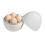 Microwave Egg Boiler Quick 5-Minute Cooker for Hard or Soft Boiled Eggs Steams  to 4 Eggs Multi-Use Steamer Function 1