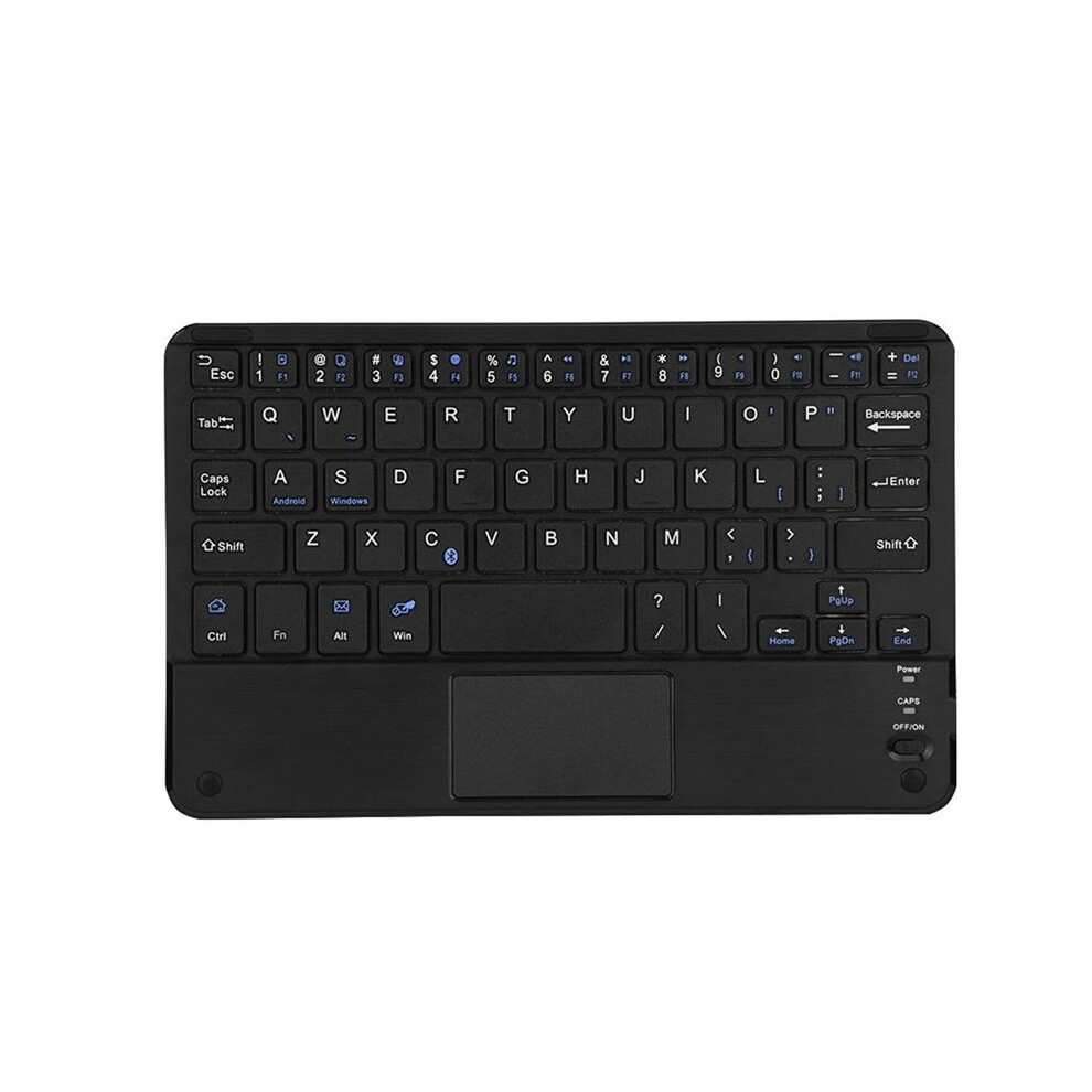Ultra-Slim Touchpad Keyboard, Keyboard With Built-In Multi-Touch Trackpad For Tv Htpc Pc Tablet Laptop 6033826233844