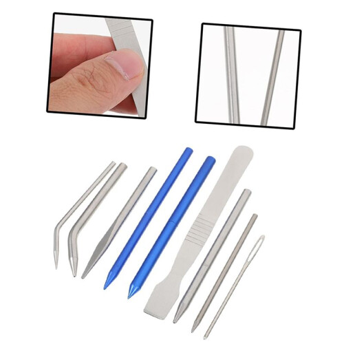 1 Set Needle Set Braid Tool Lace Kit Keychain Weaving Needle Keychain Accessories Braiding Needle Braid Accessories 2