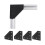 10Pcs 2020 L Shape Joint Plates Corner Bracket for Aluminum Extrusion Profile Enhanced Stability & Support 6
