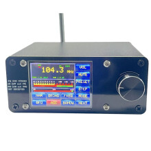 SI4732 Receptor de Rádio de Banda de Onda Completa FM LW MW SW SSB Suporte para Pesquisa de Transmissão Receptor de Tela Sensível Ao Toque de 2,4