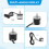 Rotary Incremental Encoder 38S6G5-B-G24N AB 2-Phase Connection 50P/R 5-24V Solid Shaft  Open Collector NPN Output 7