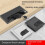 80x80 Office Desk Threading Box Computer Table Wire Hole Cover Threading Hole Square Brush Cover Plate Silver 80x80 3