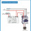 2Pc Tuya  Zigbee  with Temperature Sensor Passive Dry Contact Zigbee Relay Work with Home Assistant AC85-250V 2