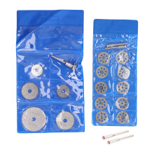 Multipurpose Circular Saw Blade Set, Sharp Teeth Fast Cutting High Speed Steel Discs With Extension Rod For Wood Aluminum Glass Lightweight And