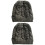 2Pièces Bonnet Hiver Femme Tricoté Style Queue De 5