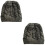 2Pièces Bonnet Hiver Femme Tricoté Style Queue De 6