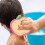 8Pièces Éponge Douche Fruits Enfants Texture Douce 3