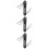 3Ensembles Ensemble Clé Stockage Compact Résistant 8