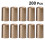 400Pièces Capsules Thermorétractables Dorées Pour Bouchons De Vin 9