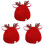 3Pièces Chapeaux Laine Enfants Extensible Hiver 2