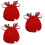 3Pièces Chapeaux Laine Enfants Extensible Hiver 7