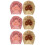6Pièces Bonnet Turban Coton Élastique Décoratif 7