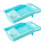 4Pcs Durable Blue Washboards Convenient Laundry Tool for Home Use 1