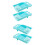 4Pcs Durable Blue Washboards Convenient Laundry Tool for Home Use 2