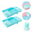 4Pcs Durable Blue Washboards Convenient Laundry Tool for Home Use 8