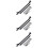 3Ensembles Sangles Robustes En Nylon Noir Pour Usage Domestique 9