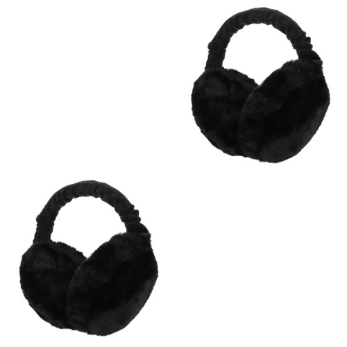 2Pièces Cache-Oreilles Unisexes Pliables, Et 2